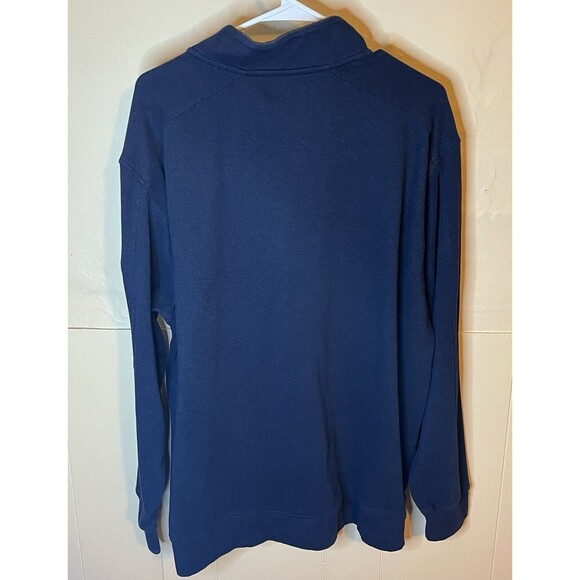 Greg Norman Men’s XXL Navy Blue 1/4 Zip Pittsburgh Panthers Pullover Used - Picture 7 of 7